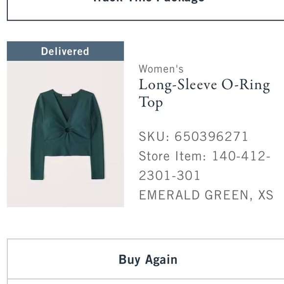 NWOT Abercrombie & Fitch O-ring Top XS - Picture 4 of 7